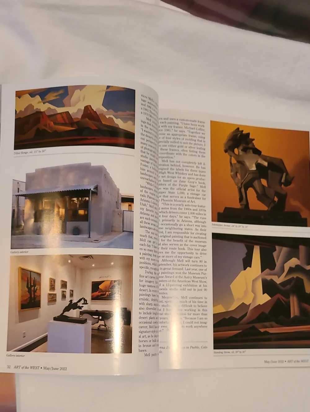 Art Of The West 3 Issues, Beautiful Art And Stories Magazine Mar May July 2022